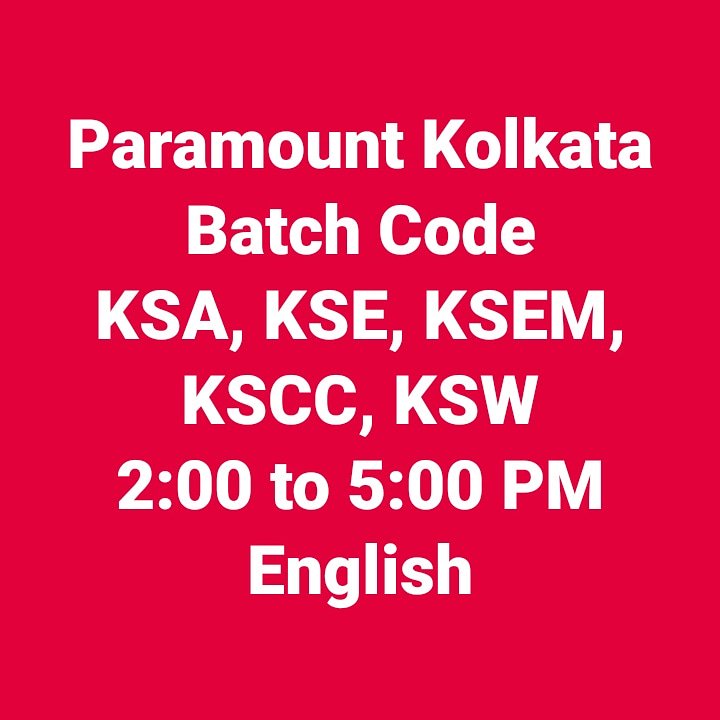 PARAMOUNTKOLKA1's tweet photo. https://t.co/xgMEtAhleG