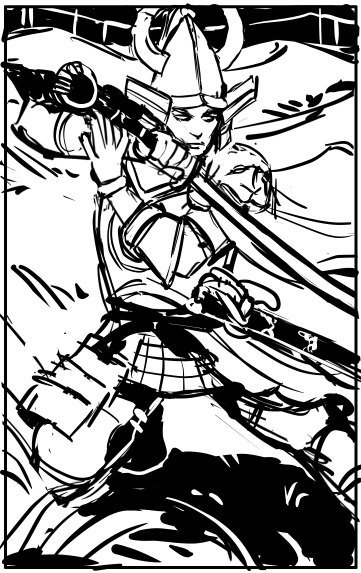 Nioh sketches 