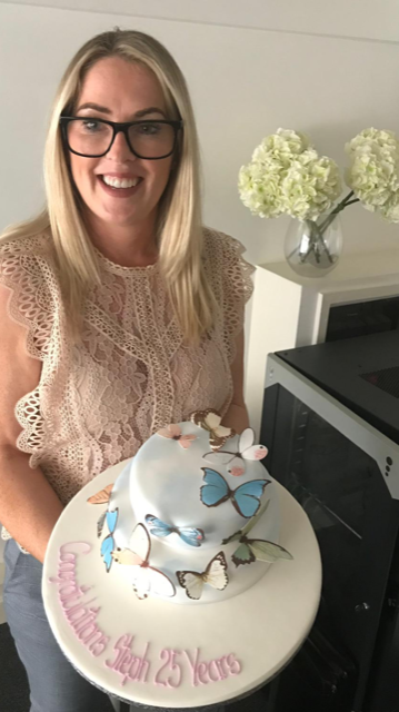 ACSRecruitment's tweet photo. Congratulations to Steph on celebrating 25 years with us 🥳

Our Manager/Senior Consultant is celebrating 25 years with ACS Receruitment. She has been well and truly spoilt with gifts! https://t.co/PniQjQeqcu