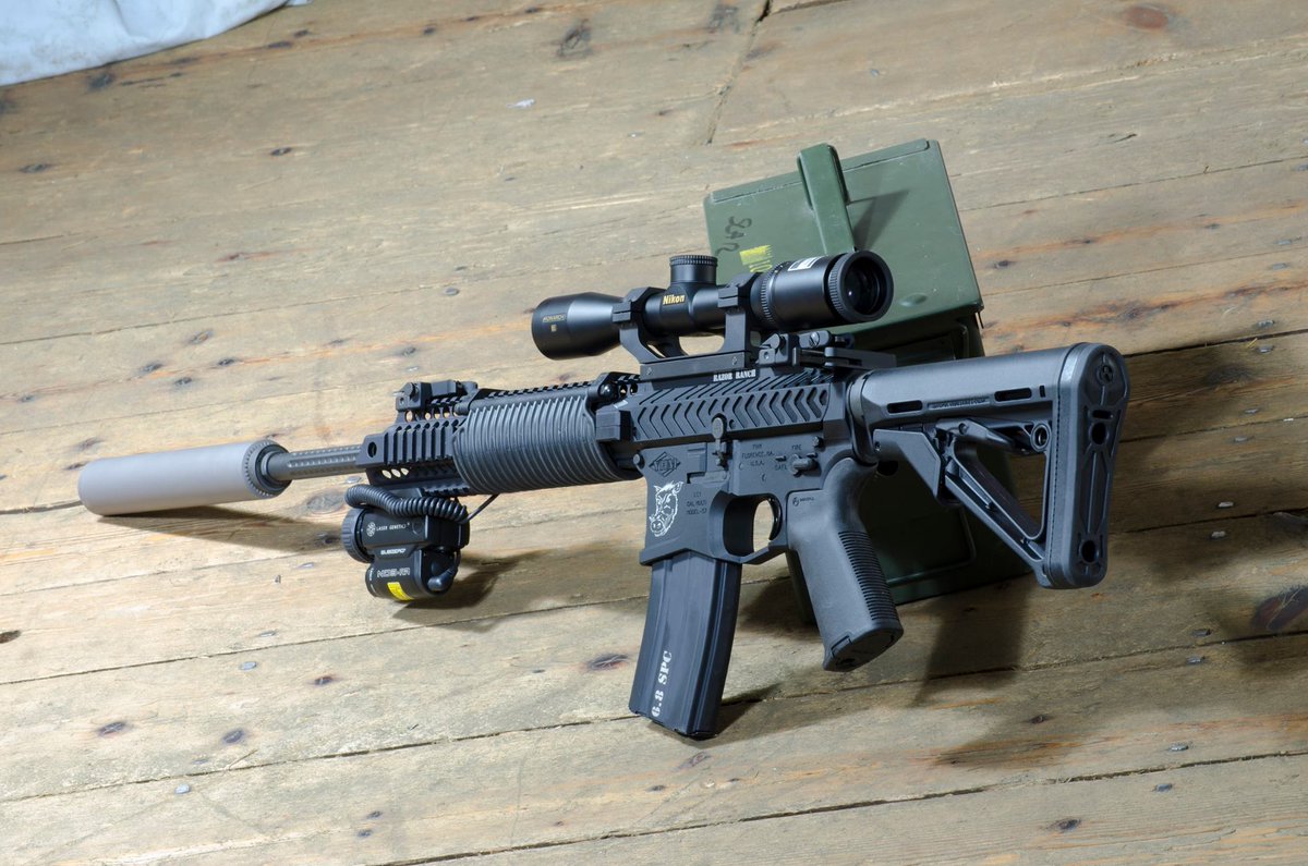 yhmachineco's tweet photo. #throwbackthursday to a #RazorRanch build appropriately named the “Hog Hammer” 🐗
•
#suppressor #suppressed #silencer #556nato #300blackout #ar15build #cansnotbans #huntingrifle #hoghunting #wildboar #yankeehillmachine #yankeehillsuppressor #pewpew #pewpewlife #2ndamendment https://t.co/yxIOGZcMAQ