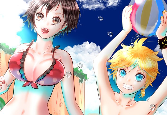 lenmeiko's tweet photo. こんばんは！参加絵師様の作品紹介第五弾です。本日は一枚目から順に
へちこ様（@hechiko）、
猫田ちゃこ様（チロアキ様）（@balfauce01）、
秋空くま様（@kumakokoaaki）、
‐RANTO‐様（@ran222221）の作品です！
続けてツイートしますので、是非ご覧ください♪ #レンメイアンソロ https://t.co/cqFKiUeu8B