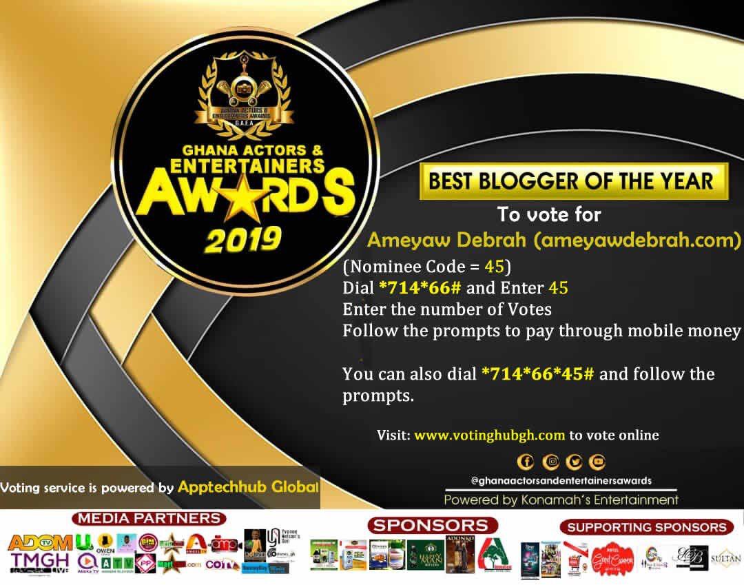 Nana_quames's tweet photo. Let Vote For @ameyaw112 To Win The Best Blogger Of The Year At Ghana Actors & Entertainment Award'19
#SESSNS #DreamTrape #AfroNationGhana #afrowiredtv #afrowiredsessns #afrowire #Brenya #DreamTrape #DreamChasers #Cedination #music #Blacklove #Tuffseed #AmeyawDebrah #Blogger https://t.co/lZY9V8rupi