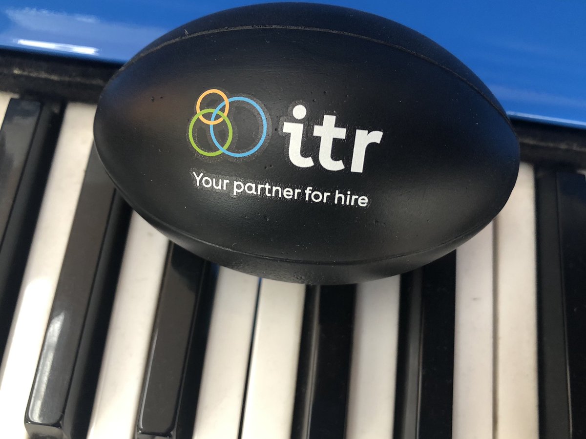 danAVcrooks's tweet photo. The #ITRRugbyball on the office piano...every office should have one! :-) @itrevents https://t.co/XtNT5ttTmR