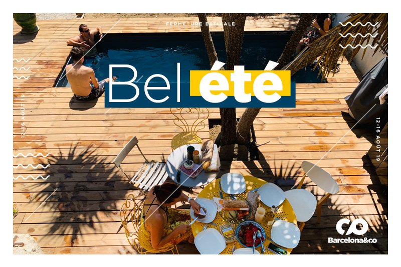 [Vacances estivales] 📣
L'agence <a href="/barcelonaandco/">Barcelona & co</a> fermera ses portes du 12 au 16 août inclus pour profiter des cigales et du soleil pendant quelques jours 🏝️🌞
Toute l'équipe vous souhaite un bel été !