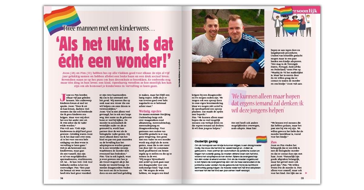 Als twee mannen een kind samen willen <a href="/meerdangewenst/">meerdangewenst</a> #wensouders #draagmoeder
