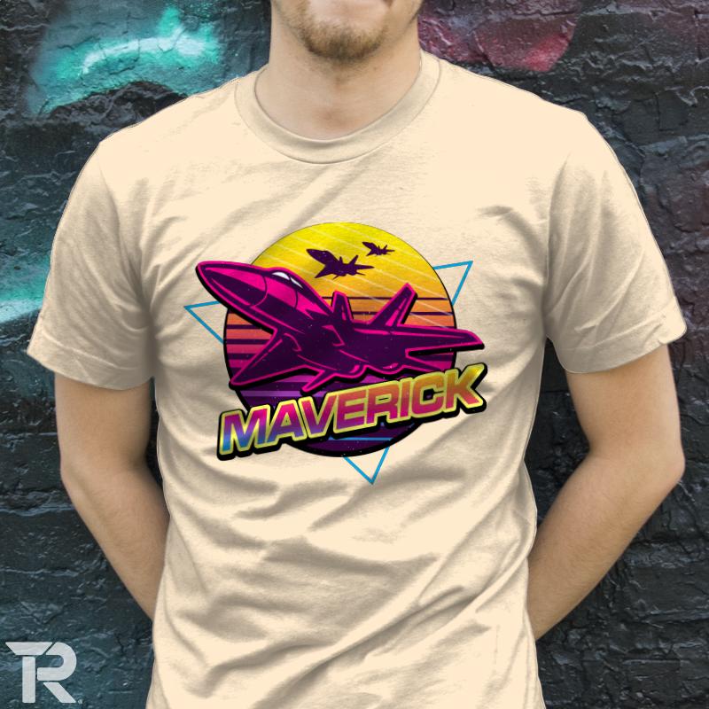 riptapparel's tweet photo. Get "Maverick" by #InkCreatives at https://t.co/tOmwFEgPGI #parody #TopGun #80s https://t.co/HuSQCIyJfs