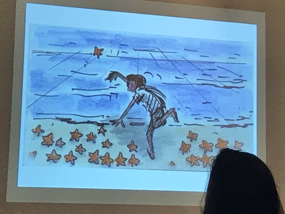 My “why” is to #throwstarfish too. Thanks @mminkuscds. Love your presentations! #pctm19
