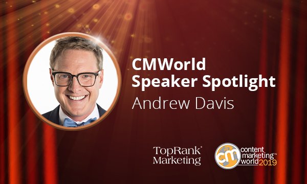 tabfuapps's tweet photo. Content Marketing Interview: Andrew Davis on Showing, Not Telling #CMWorld 
 The post Content Marketing Interview: Andrew Davis on Showing, Not Telling #CMWorld appeared first on Online Marketing Blog - TopRank®. 
 https://t.co/1b0G3Nmwzi https://t.co/BWUjiYjdFP