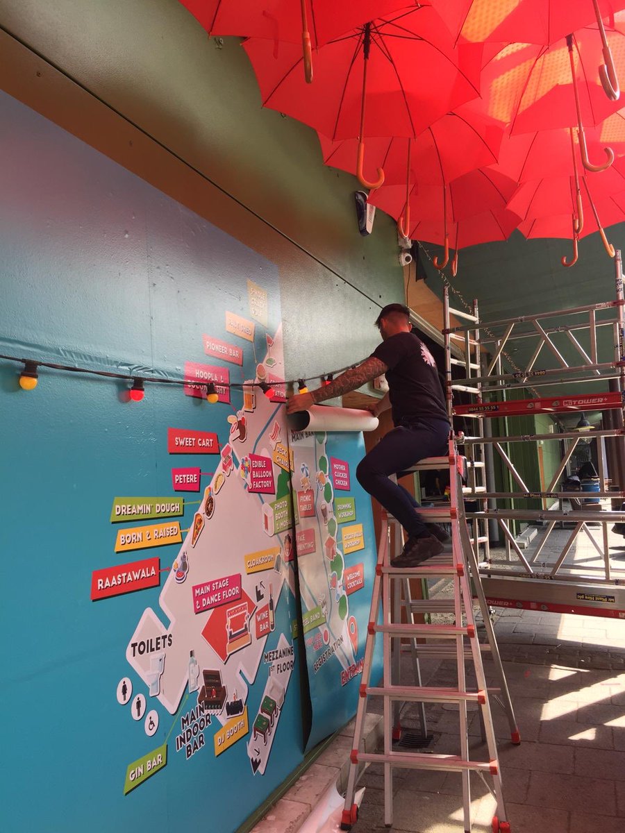 ninac92's tweet photo. Just over 24 hours to go until the insurance event of the year and preparations are in full swing! Can’t wait to see it @TravelersEurope #FesTRVal19 #insurance #diversity #events #summerfestival https://t.co/S3SVP5seYz