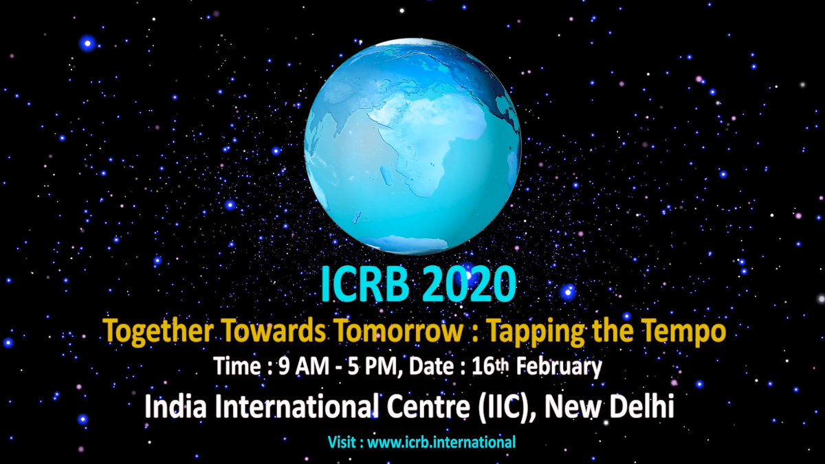 Interna62690537's tweet photo. #ICRB2020 #BusinessConference #IIC #CallforPapers #Economics #BusinessCommunication 
#Multidisciplinary
Theme: Together Towards Tomorrow: Tapping the Tempo
Date: February 16, 2020
Venue: India International Centre (IIC), New Delhi.
Visit: https://t.co/YW3SApzs5d https://t.co/CEmaOwsIiV