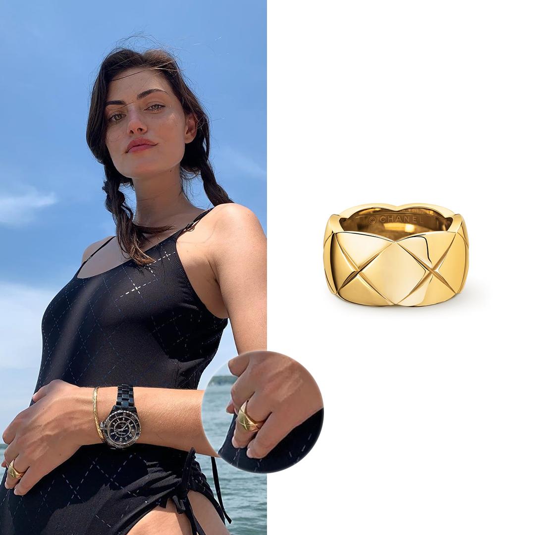 Dress Like Phoebe Tonkin on X: [2019]  For InStyle Australia, Phoebe  Tonkin wears #chanel Coco Crush Quilted Motif Earrings ($7,400) in 18k  White Gold and Diamonds & Coco Crush Quilted Motif