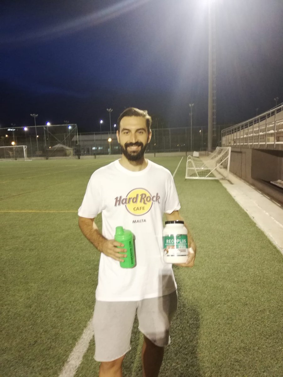 rubenaroca's tweet photo. Gracias por vuestra ayuda @Globalsportn, la pretemporada se lleva mejor así!! @CiudadDeMurcia #Recoplus 💪⚽❤️ https://t.co/JpjqwXV2NA