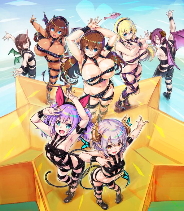 kikuruファミリーHOT LIMITver.イラストがやっと完成しました～
集合絵とかがっつり描いたの何年ぶりだろう…

「YUA&シアシス=キクルファミリー HOT LIMIT ver.」
⇒🎨ピクシブに投稿しました
https://t.co/57MimM0Fwm 