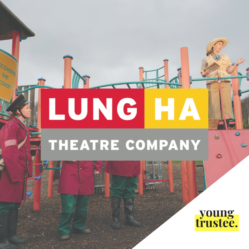 youngtrustee's tweet photo. Are you Lung Ha Theatre Company's next Chair? 📢

Multi award-winning @LungHasTheatre is the leading #theatre company in #Scotland for people with a learning disability 🎭

Deadline 9th August 2019 (tomorrow!) 📨
Visit https://t.co/xWrvKsabU2 🙌

#youngtrustee #trusteevacancy https://t.co/fTQLLHTSSP