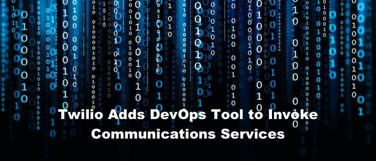devopsdotcom's tweet photo. Twilio launched an initiative to make it easier to embed a variety of communication services within an application in the context of a DevOps proces... https://t.co/DWJZFf97Q5 #clitool #communications #devops #serverless #toolchain #twilio #twiliocommandlineinterface   @mvizard https://t.co/WUVnXba4ze