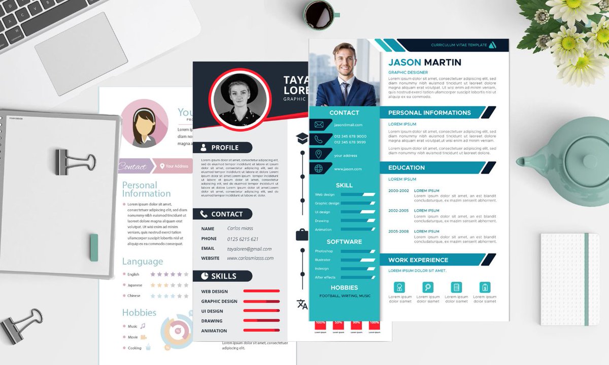 Confiez nous votre parcours et nous réalisons votre CV de A à Z ! Découvrez nos modèles sur notre nouveau site ! 
cv-design.eu
#CV #emploi #recrutement #infographie