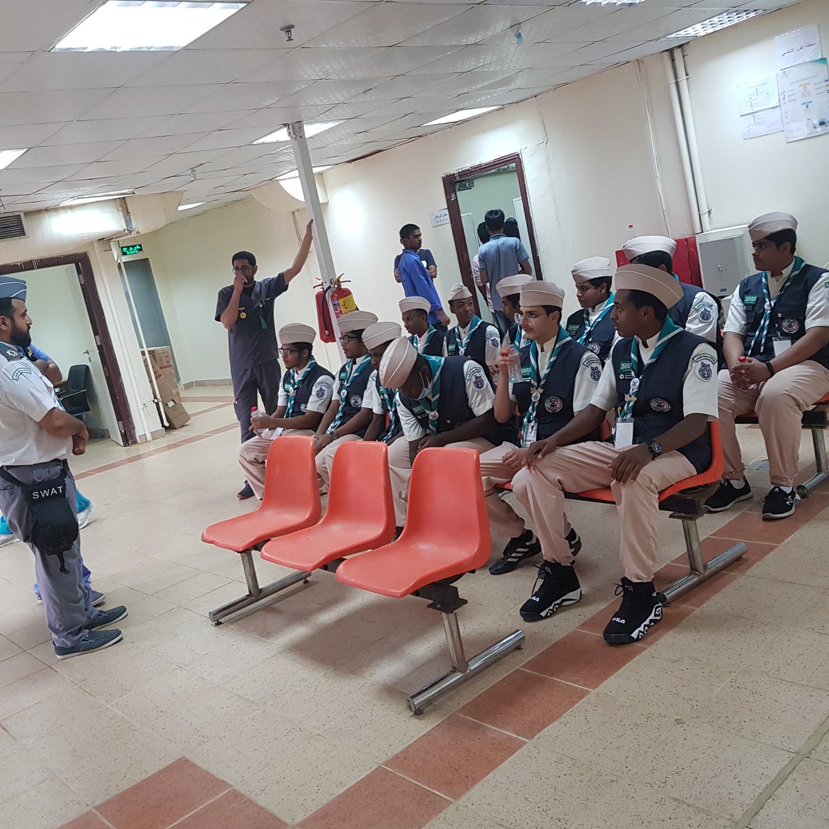 scouts_sld_org's tweet photo. باشرت #كشافة_صعوبات_التعلم أعمالها في حج ٤٠ بالتعاون مع وزارة الصحة في العمل بمركز صحي ١٩ منى بقيادة الأستاذ محمد المحفوظ .

#معسكر_عرفات_١٤٤٠

#معسكر_منى_الودي https://t.co/4iyEkWuvVP