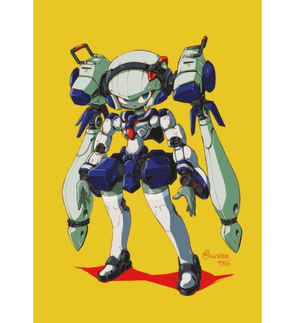 オリジナルの メカ娘 を描いていた筈なのにいつの間にかほぼメダロットのブレザー 嘉山裕人 Web漫画 ヒメタルカ 全３話 のイラスト