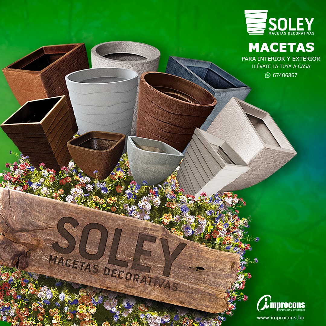 improcons's tweet photo. Mudo SOLEY - Macetas para Interior y Exterior  - Llévate la tuya a casa
#Soley #Macetas #Jardín #Hogar

Recibe información por WhatsApp: https://t.co/v3dY4mNBEi

IMPROCONS
Síguenos en Facebook: https://t.co/JI4cWiuAOh 
Web: https://t.co/qhquOhS7Md https://t.co/ibo3q9ZonU