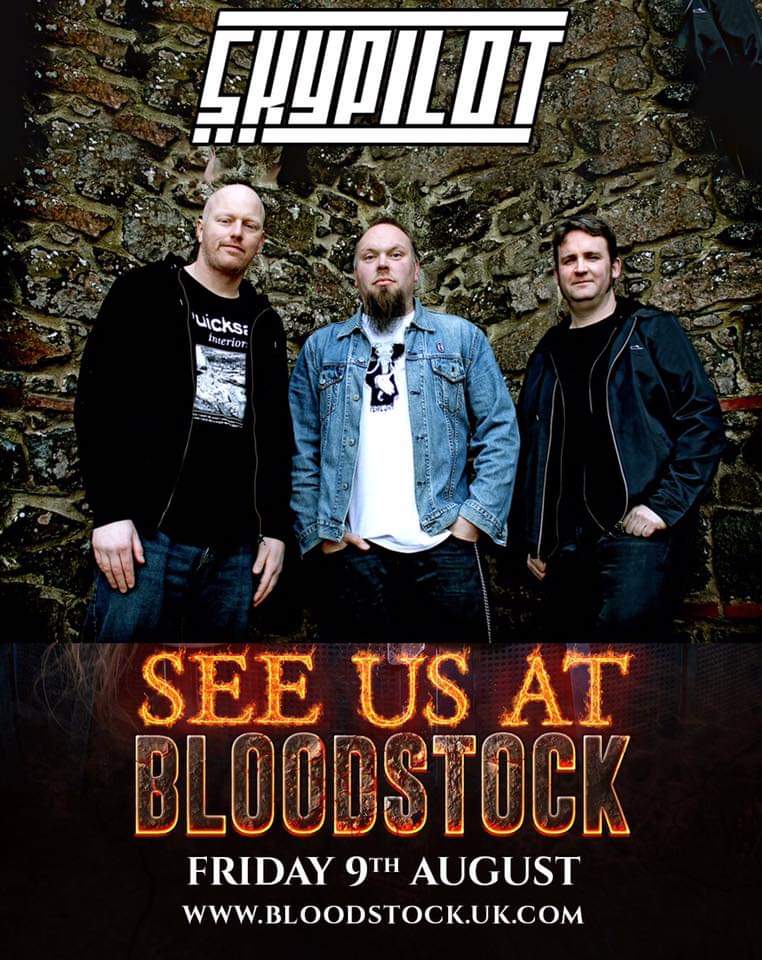 skypilottheband's tweet photo. Come to the Jager Stage @BLOODSTOCKFEST tomorrow at 8:15 to catch us dish the riffs out 🤘 https://t.co/Hth9uqtJUl