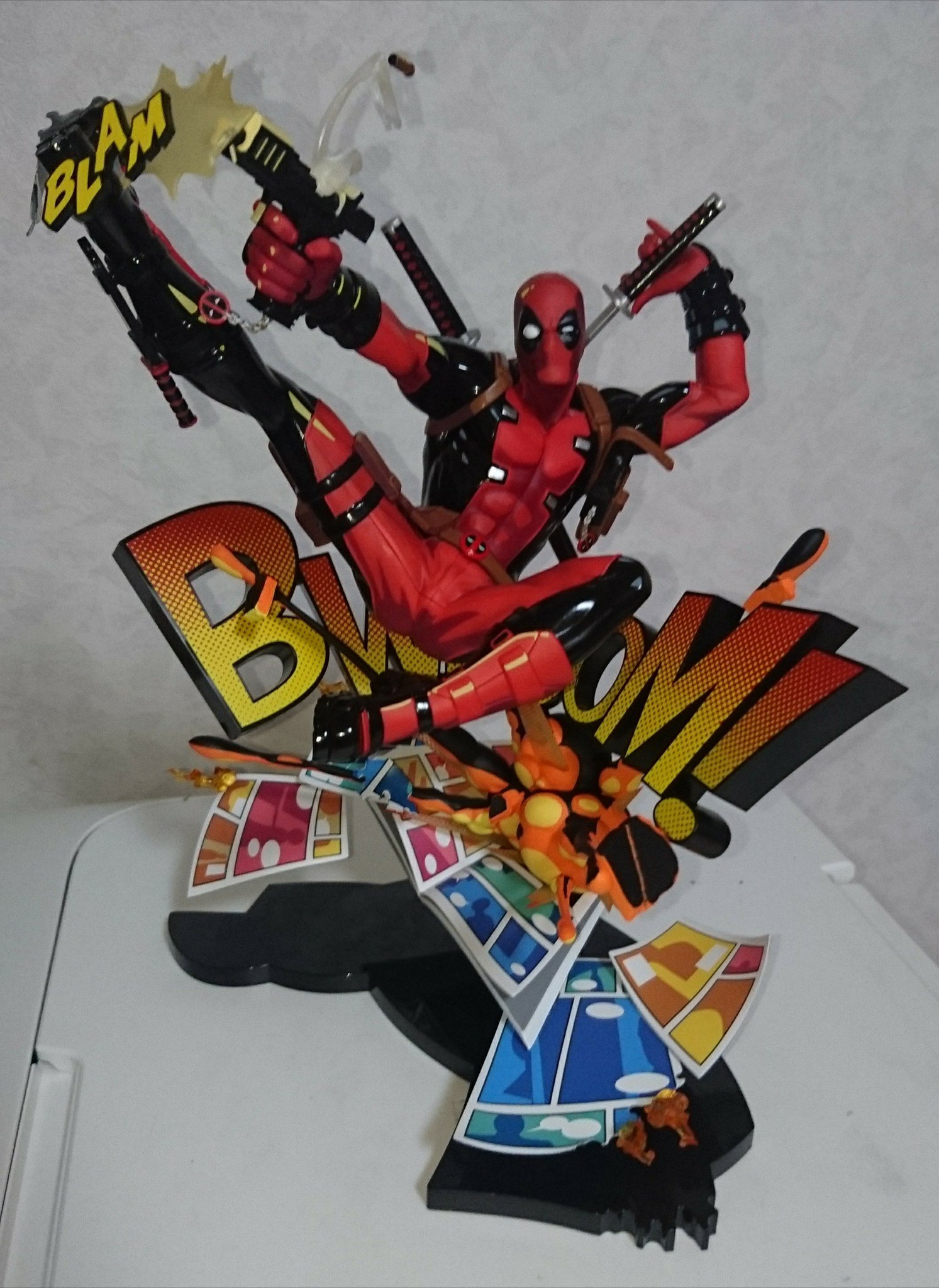 さんろくまる デッドプールさん届いた めっちゃかっこええ 箱もテンション高くて最高 グッスマありがとう さんろくまる デッドプールさん届いた めっちゃかっこええ 箱もテンション高くて最高 グッスマありがとう
