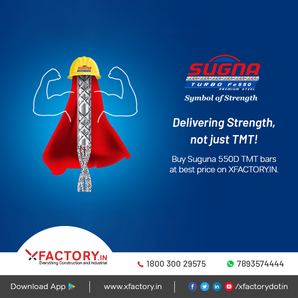 XFACTORYDOTIN's tweet photo. Now buy Sugna 550 TMT steel bars online at https://t.co/h7EzjRQ4Lh at Best Prices!

https://t.co/eW8cNsVxMc

#sugna550tmt #buyTMTonline #TMTbars #buysugna550tmtbarsonline #XFACTORYIN #xfactory #hyderabad #architects #industrialmaterials #startup #hyderabadstartup https://t.co/ZDnWiGtaiX