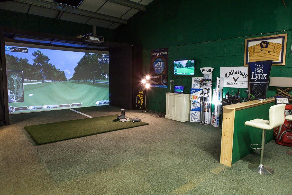 As well as fantastic outdoor practice facilities, our indoor training centre, the Golf Cave, is fully equipped with the latest technology to test & practice your swing or play top courses on the simulator! No excuses when it's raining! #golfchat #golfer #golfing #tuition #kent