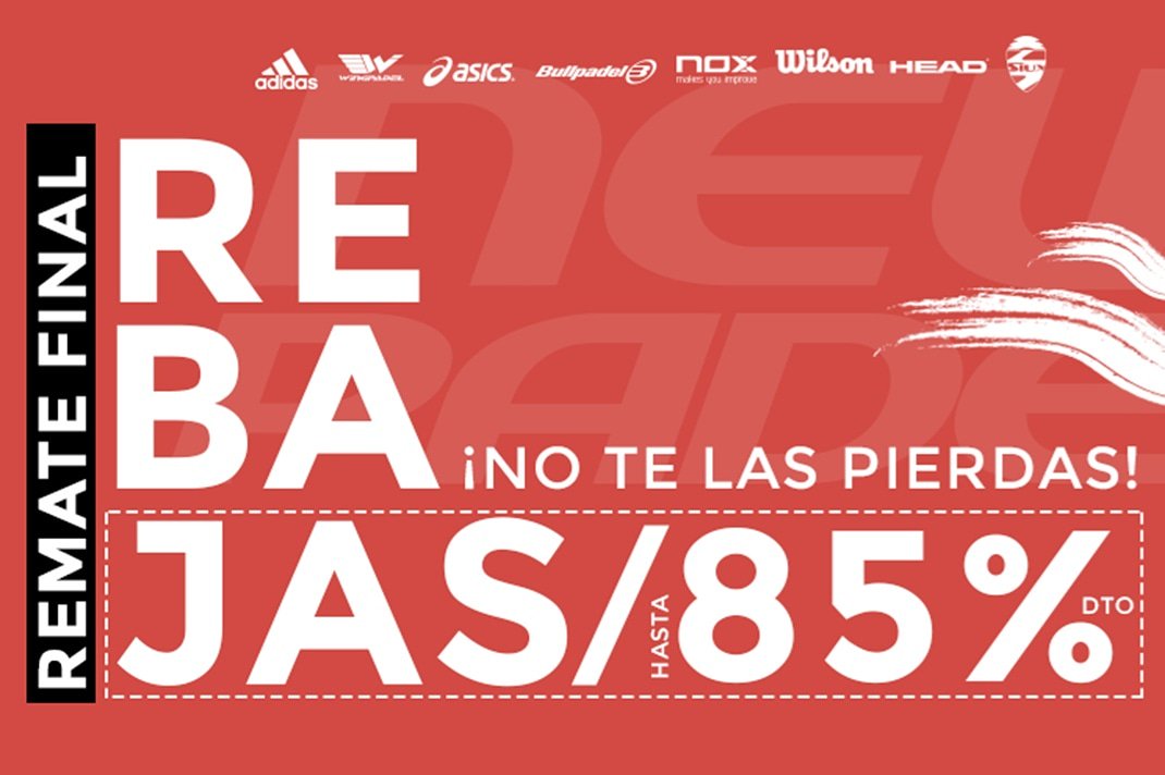 all_4_padel's tweet photo. 📢 No te pierdas el remate final de las rebajas de @newpadel
👉https://t.co/EWMKdO6WBF
#padel #padelfemenino #newpadel #grupopádelnuestro #all4padel https://t.co/ZI5rn0fBwo