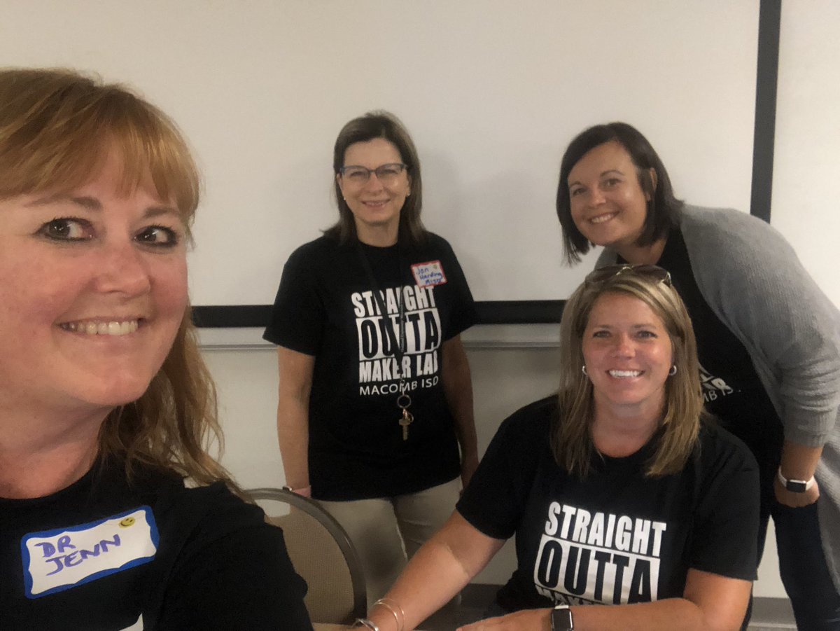drjennparker's tweet photo. The launch of #makerday @MacombISD with @tcconley29 and @REMCAssociation #cmaker @jharding @AmyYednock https://t.co/06OTR2T3Ld
