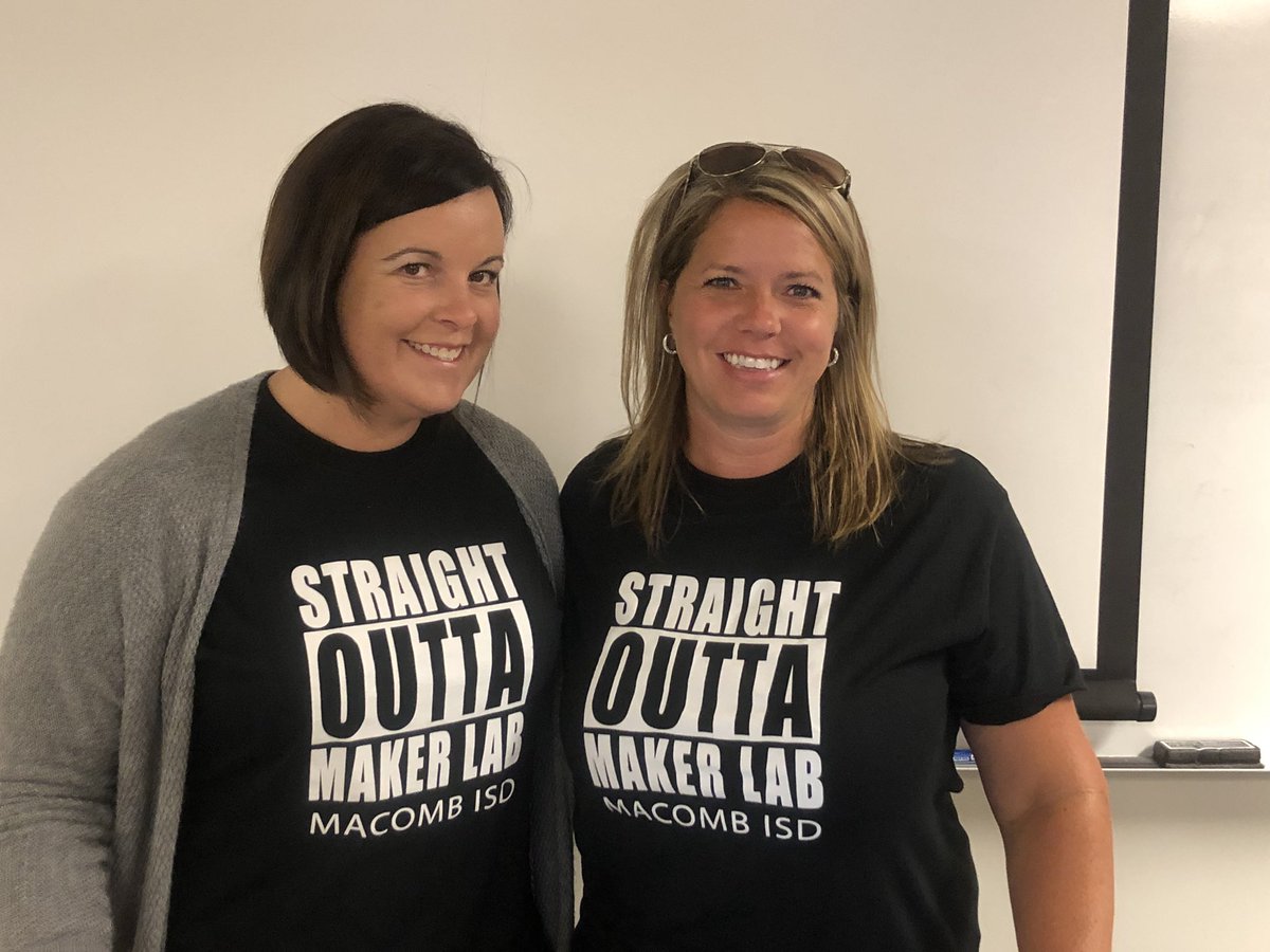 drjennparker's tweet photo. The launch of #makerday @MacombISD with @tcconley29 and @REMCAssociation #cmaker @jharding @AmyYednock https://t.co/06OTR2T3Ld