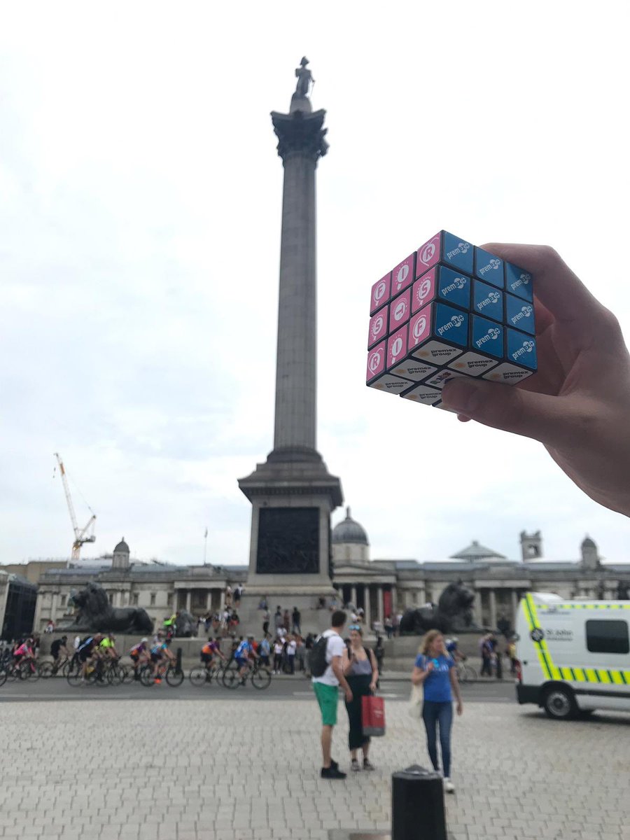 Adam2205's tweet photo. Our Rubik’s cube took a trip to London. @PremexGroup #SolveItFIRST #TeamNAH https://t.co/u2OY9V93jB