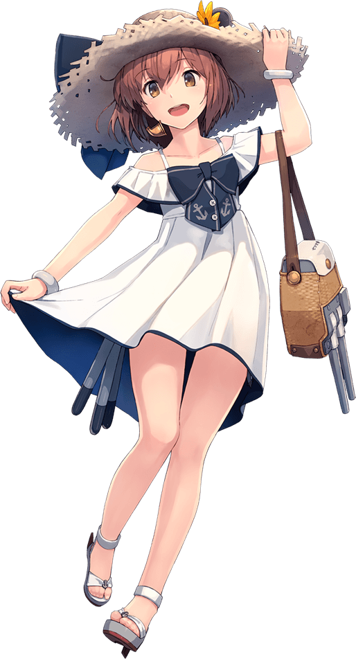 雪風改中破 夏のお嬢さんmode SUMMER2021 限定フレーム
