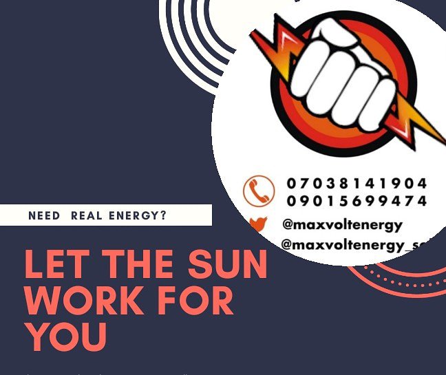 MaxVoltEnergy's tweet photo. Solar is the future! Be part of it. #maxvolt #solar #inverter #cctv #installation #energy #solarpanels #solarsystem #power #eletricity #voltrons #sun #maxvolt #socialchange #renewableenergy https://t.co/p8B1yOzuy3