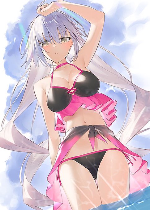 サークル『ウサギBOSS( 
@usagibosu
 )』さんの合同誌にてジャンヌ・オルタをかかせていただきました!んぜひよろしくお願いします!! 