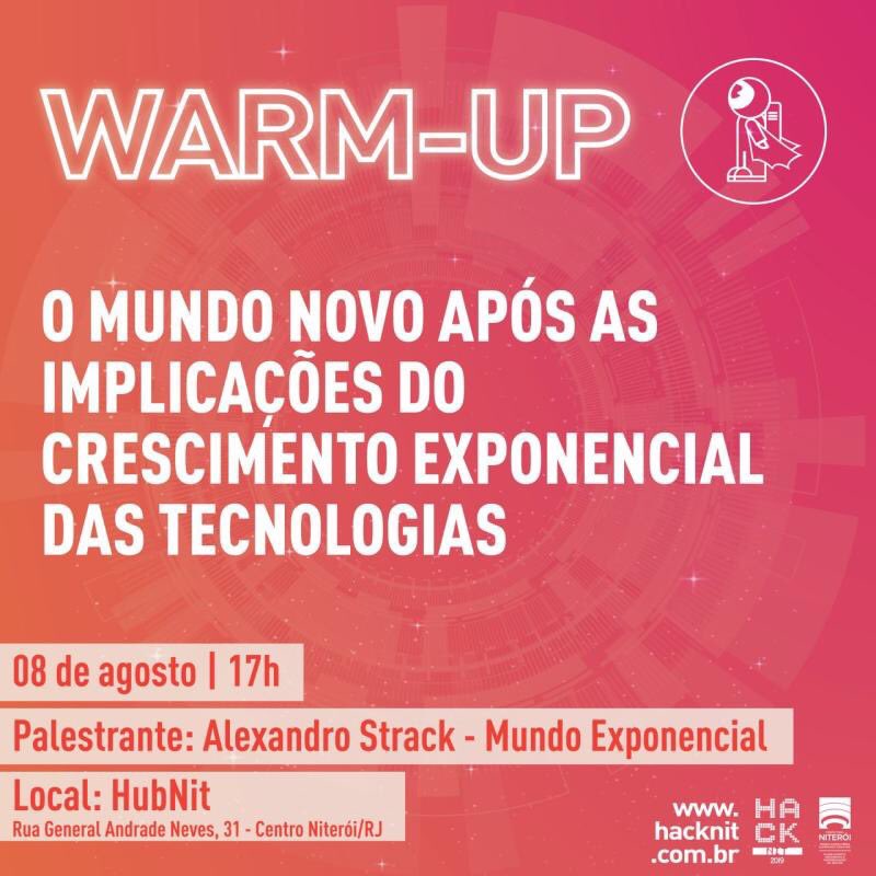 realAlexStrack's tweet image. É hoje! Aparece lá 👇👇👇

#hacknit #warmup #mundoexponencial