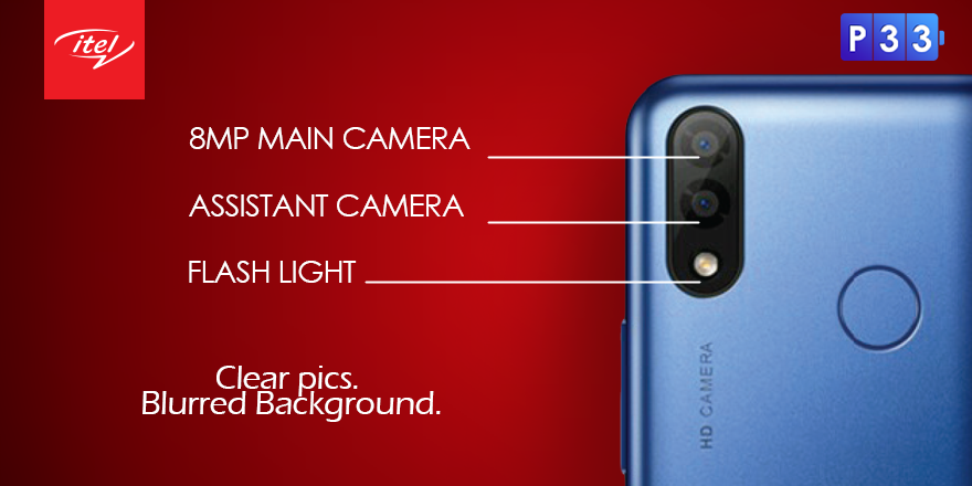 itelKenya's tweet photo. P33 has two rear cameras but do you know their functions? The main camera captures clear photos while the assistant camera helps to create background blurred effect. Have a fantastic #PhotoFriday. #itelP33 #PowerInControl https://t.co/mzB4JlKYw1