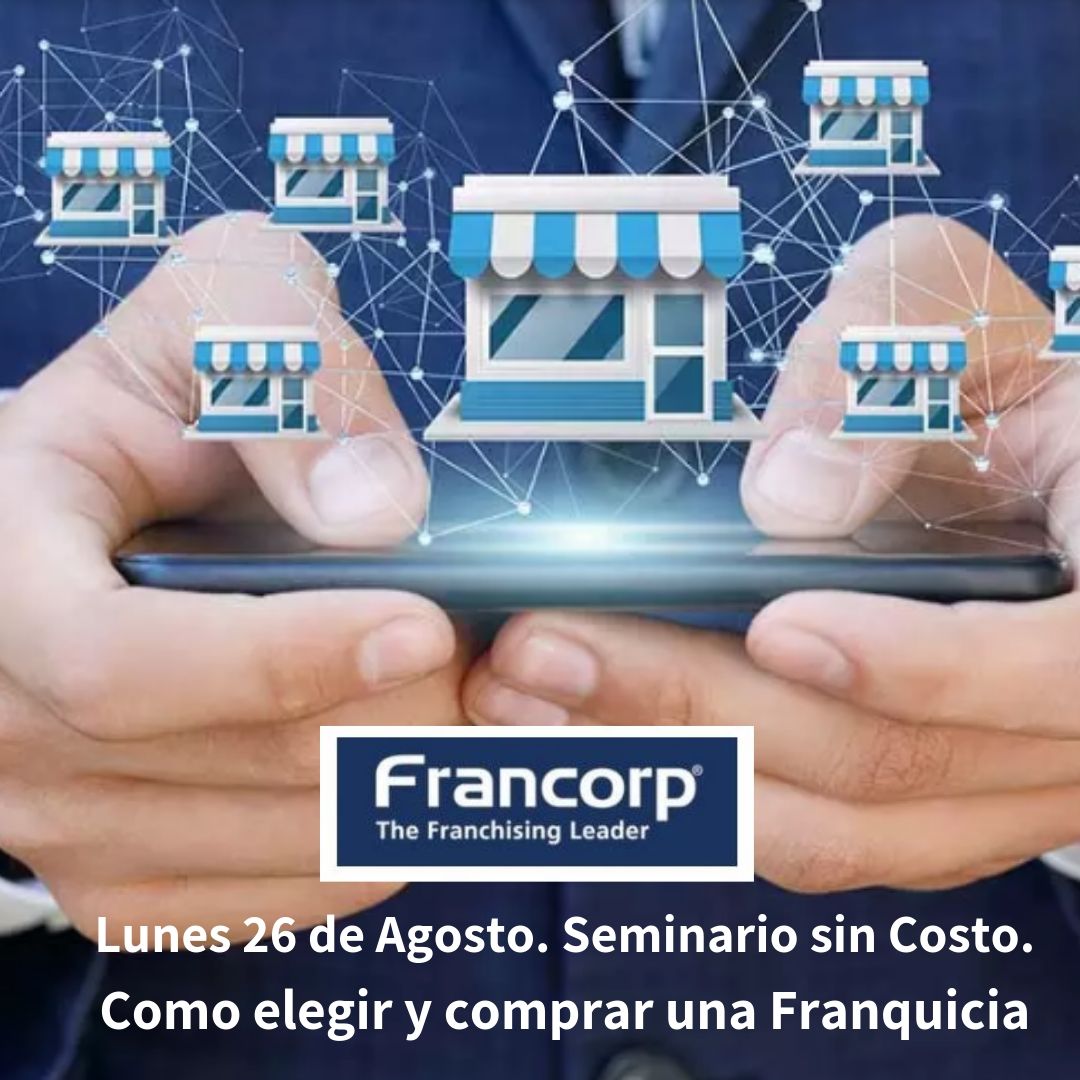 FrancorpArg's tweet photo. Seminario Sin Costo
 Cupos Limitados. 
Inscripción frasa@francorp.com.ar 
#franquicias #inversión #invertir 
#emprender #retornodeinversión 
#negocios #negociosprobados 
#negociosaprobados #casosdeéxito 
#emprendedores https://t.co/YMIhi6SCyY
