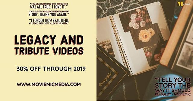 MovieMic2's tweet photo. Now featuring our legacy documentary videos.  Let us tell your story the way you want it to be told.  Extra discount for terminally ill or cancer patients. https://t.co/jTiBAxk50J https://t.co/JHytXvOo8l