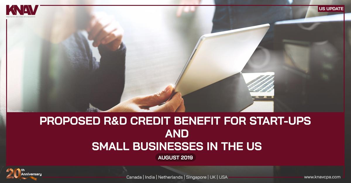 KNAVGlobal's tweet image. Proposed R&amp;amp;D credit benefit for start-ups and small businesses in the US.

Read the report here: knavcpa.com/publication/%2…

#ustax #federaltax #accountingauditing #statetax #KNAVUS #KNAVUpdates