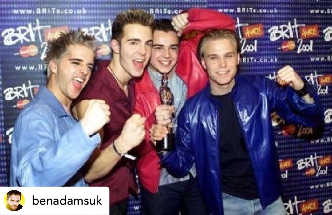 _a1uk's tweet photo. #Throwback to when @A1Official one the British Breakthrough Act at the Brits. #a1official #britishbreakthrough #brits #a1reuniontour #a120thanniversary #a120thanniversarytour #markread #benadams #paulmarazzi #christianingebrigtsen https://t.co/qpmJRnbuku