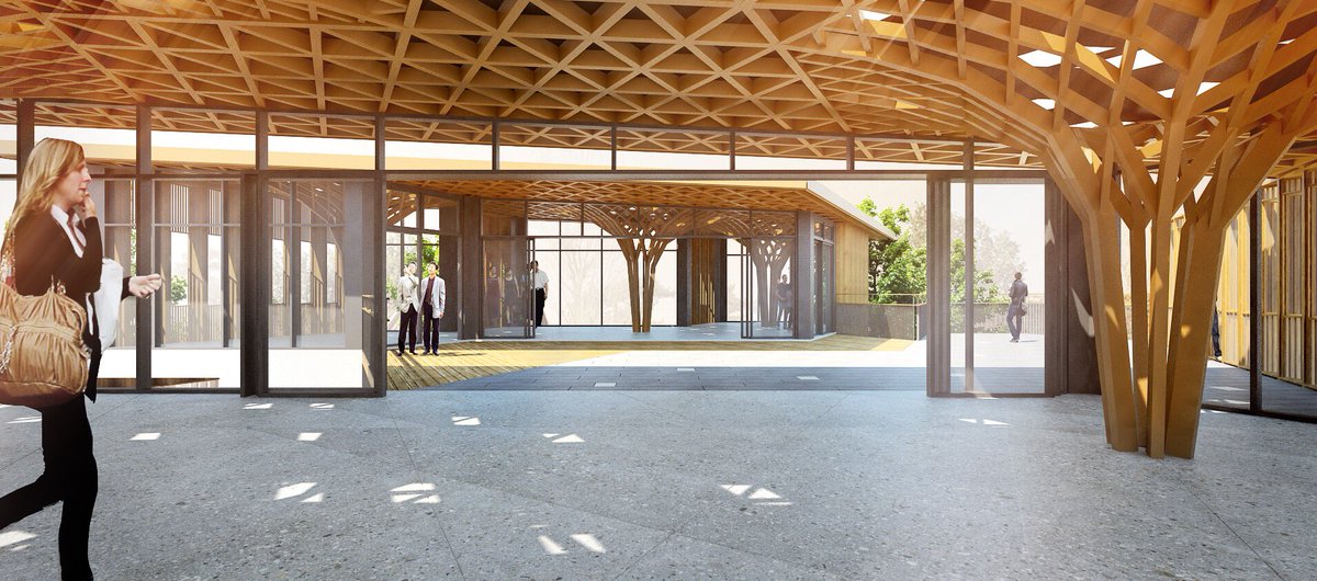 artsybeaver's tweet photo. Sūryanamaskāra, or an ode to the sun in yoga practice. Architectural language reminding us that while our physical existence is finite we should always aspire to expand our consciousness beyond oneself to how you affect everyone and everything.
#Architecture
#OneZeroDesignCo https://t.co/7mBfwr00MO