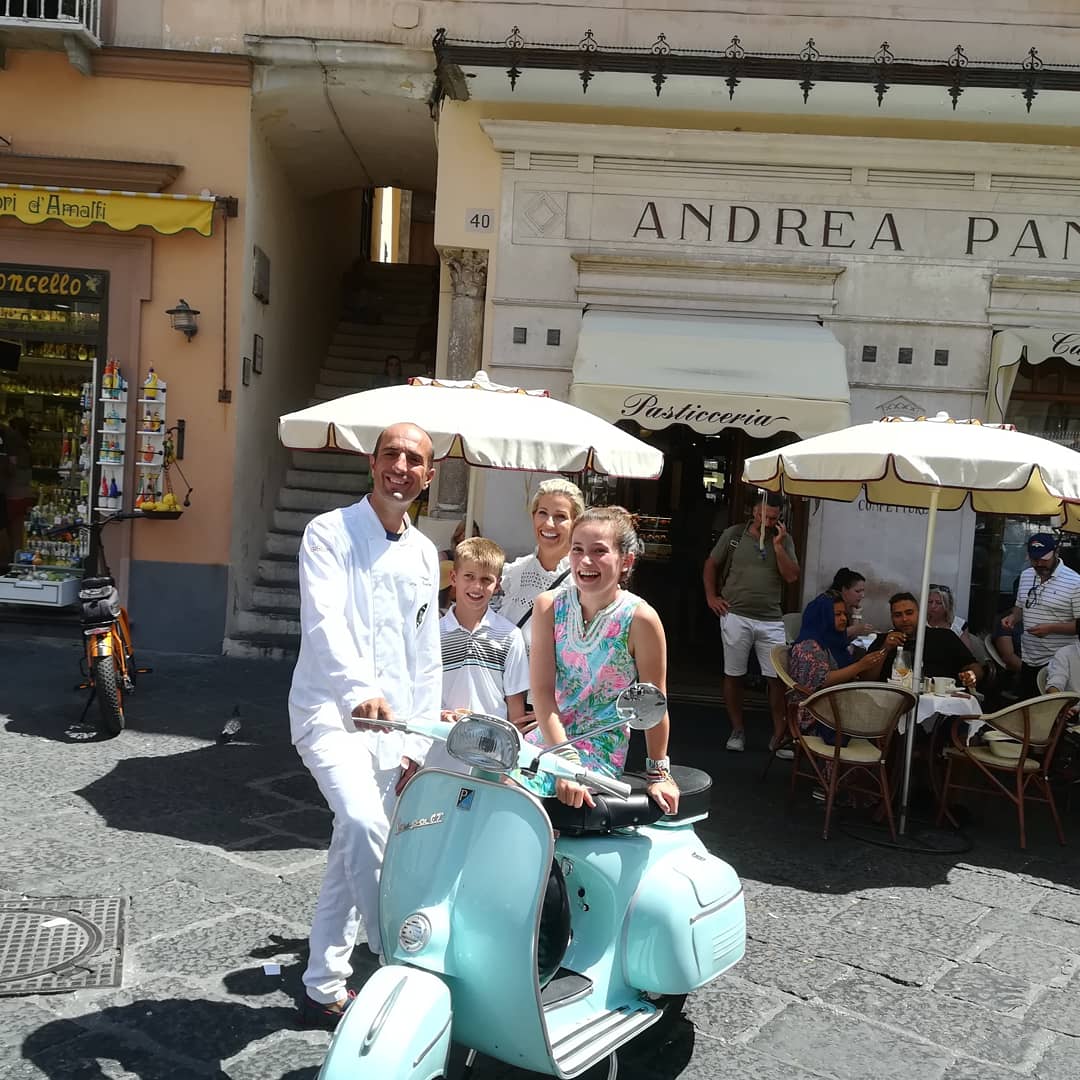 exclusive gelato class in #amalfi