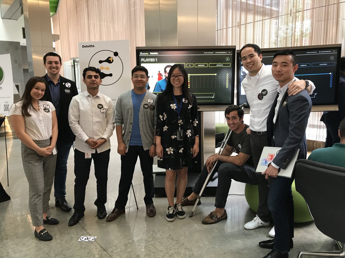 jefflui's tweet photo. An awesome event yesterday at @DeloitteCanada where we showcased #EmotionPlus. Our CEO even came down to play some videos games while we analyzed his #emotions. #AI #ML A big shoutout to the entire EmotionPlus team for pulling the event together! https://t.co/eXf8uoweZr