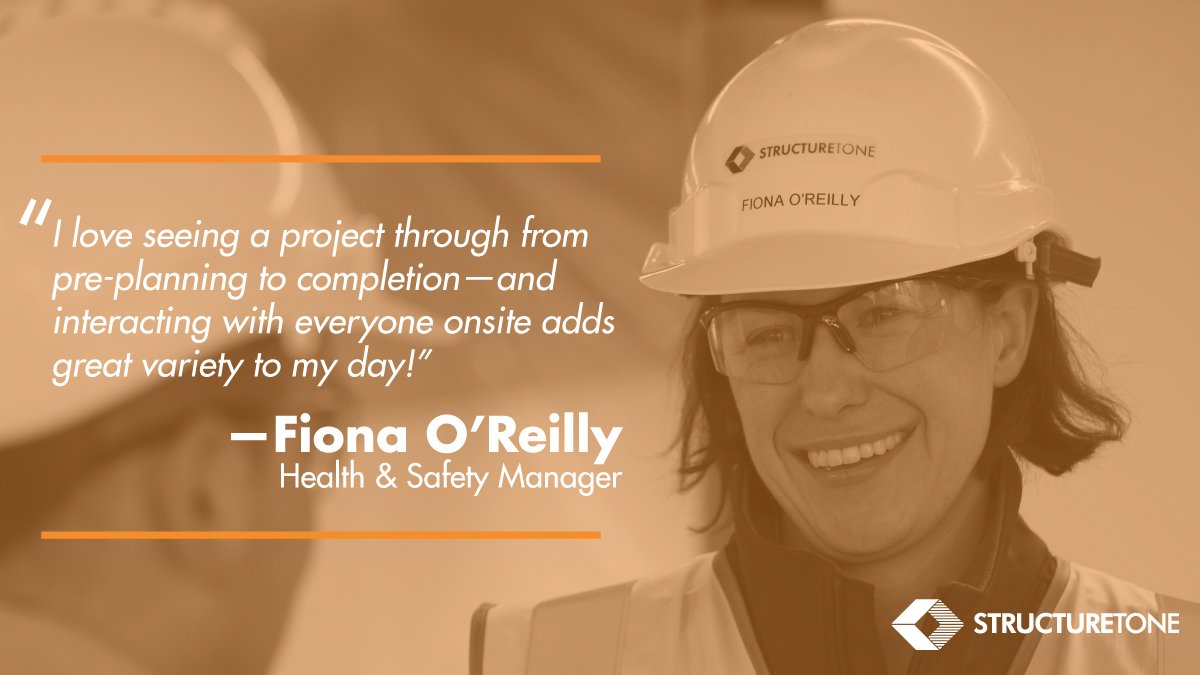 StructureTone's tweet photo. Well said, Fiona! We love solving the puzzles each project presents and building relationships with new colleagues. #STOWIC #STOculture #Collaboration https://t.co/BQ54VeXSm3