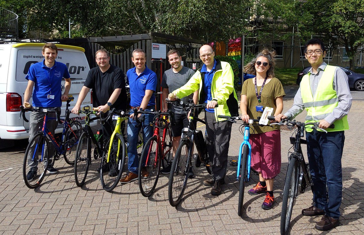 Great effort from our team supporting  #CycleToWorkDay today.  Staff that cycled to work this morning received a free breakfast and bike health check 🚴‍♀️.