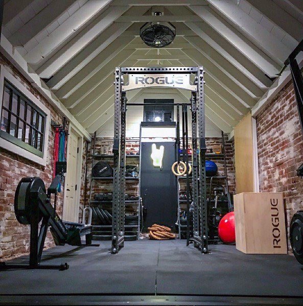 Sometimes all you need is a power rack and a rower to get the job done! The Concept2 rower made our list of must-have home gym equipment. Check it out at amazon.com/shop/gymyeti