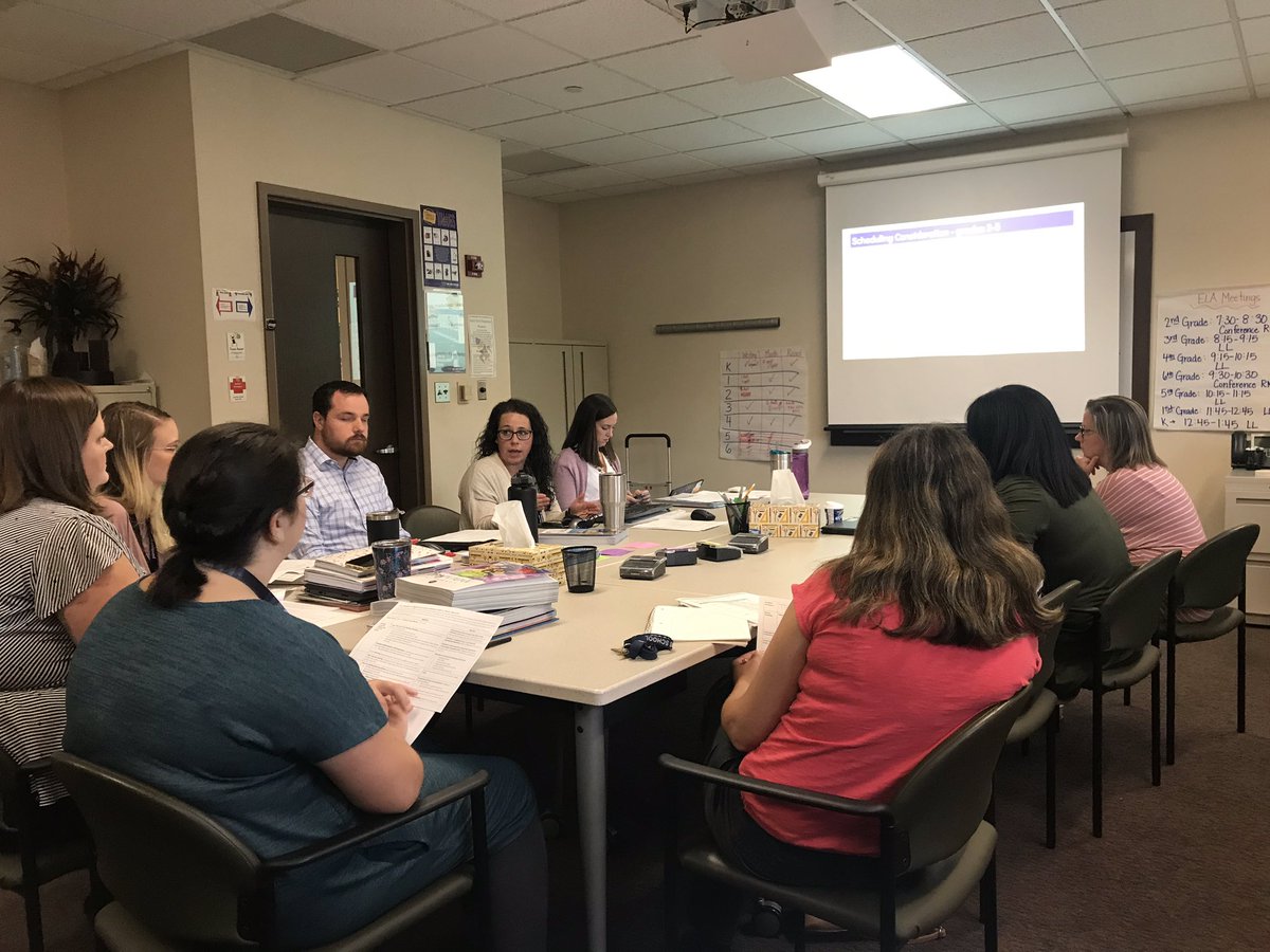 SFE_3820's tweet photo. We are sooo excited for our new ELA curriculum. Conversations this AM have been focused and teachers have been so engaged in the work. Can’t wait to get started! #thinkreadcreate #stoutfieldgood #wearewayne
Thx @SdNealWayne & @L_Lee918 for guiding us! @StegCIA @anneolsonbell https://t.co/RTcEZeQe5O