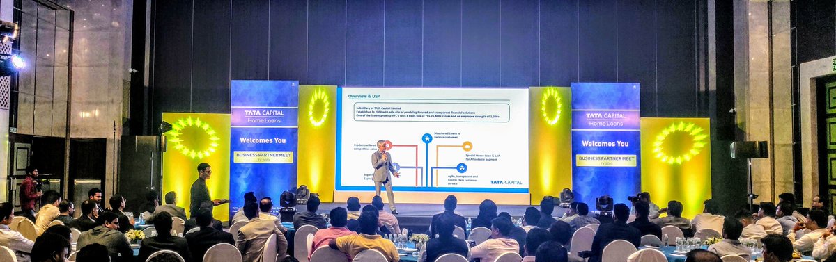EventKonsultant's tweet photo. Tata Capital home loans was flawlessly driven by the #EventProduction skills of #TheEventKonsultants team.
Turnkey event production for an Agency: @EventKonsultant

#EventProductionHouse #Event #EventManagement  #EventsIndia #EventIndustry #EventProfs #EventPlanner #DoorsMedia https://t.co/HpiwmWIHVm