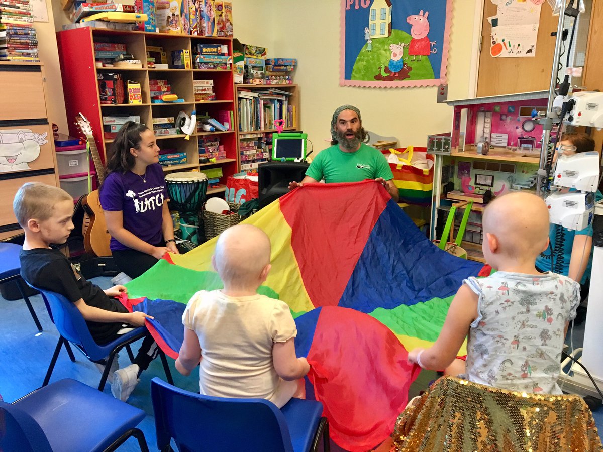 LATCHWales's tweet image. We’re so happy to share that LATCH has partnered with Dave Morris from @Keycreate1 to provide weekly music &amp;amp; storytelling workshops for children on Rainbow Ward. The smiling &amp;amp; laughter we witnessed during his first visit was truly exceptional, &amp;amp; we can’t wait to see him next! 💜