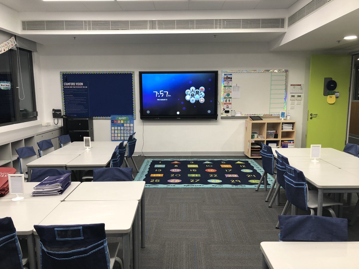 Our classroom is ready to go! All that’s missing are some inquiring minds and a hum of excitement! #CognitaWay #StamfordHK